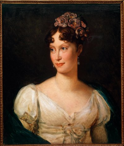 Portrait of the Empress Marie Louise (1791 - 1847) by Baron François Pascal Simon Gérard