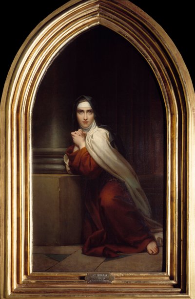 Representation of Saint Therese by Baron François Pascal Simon Gérard
