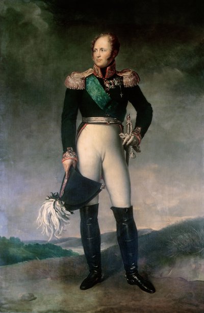 Alexander I of Russia by Francois Pascal Simon Gerard