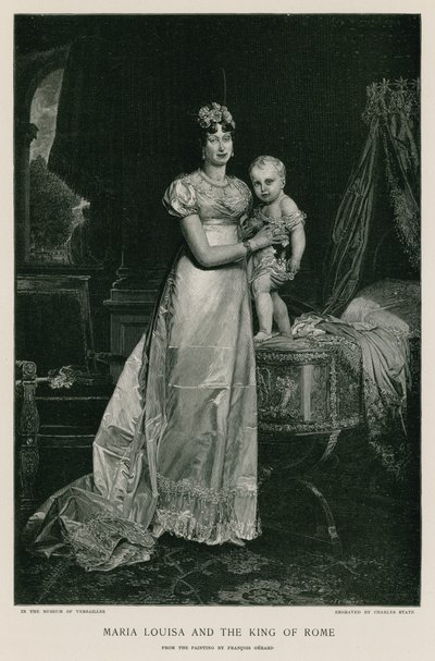 Maria Louisa and the King of Rome by Francois Pascal Simon Gerard