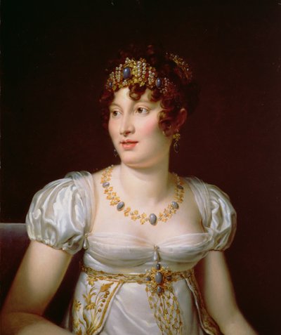 Portrait of Caroline Murat by Francois Pascal Simon Gerard