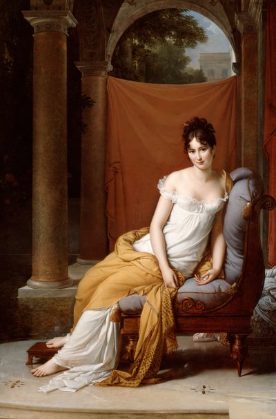 Portrait of Juliette Recamier, 1805 by Francois Pascal Simon Gerard