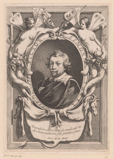 Portrait of Simon Vouet by Francois Perrier