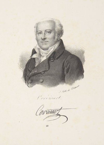 Jean Nicolas Corvisart (1755-1821), physician by Francois Seraphin Delpech