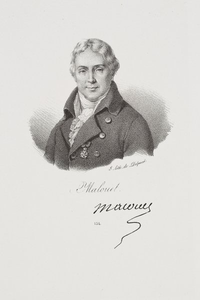 Portrait of Pierre-Victor Malouët by Francois Seraphin Delpech