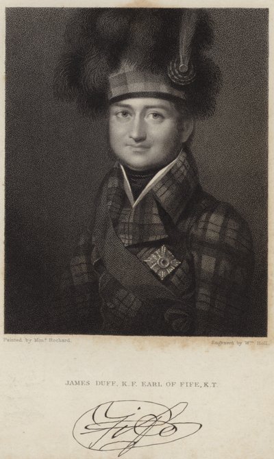 Portrait of James Duff, Earl of Fife by Francois Theodore Rochard