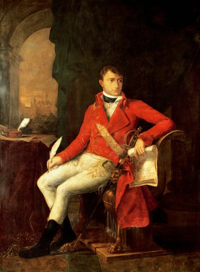 Napoleon in the Uniform of the First Consul by Francois Xavier Fabre