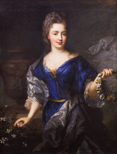 Portrait of Marie-Anne de Bourbon, Princess of Conti, 1690 by Francois de Troy