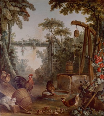 The Farmyard by François Boucher