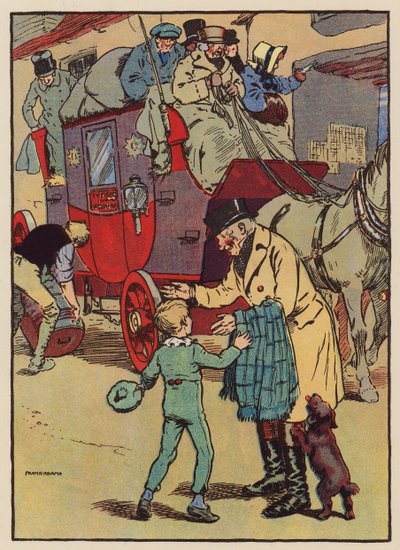 Great-grandfather rode in a stage-coach by Frank Adams