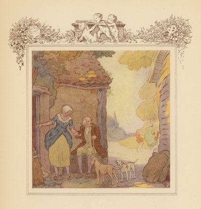 Illustration for Gray’s Elegy by Frank Adams