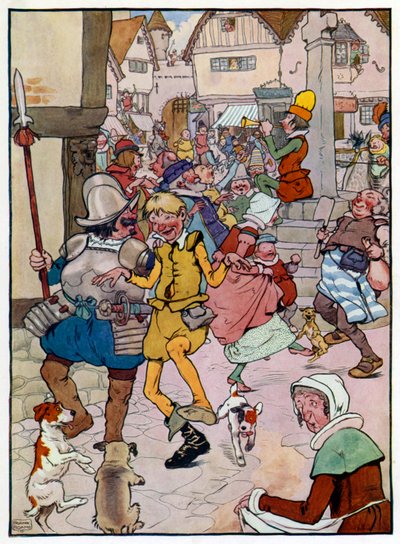 Illustration for The Story of Tom The Piper