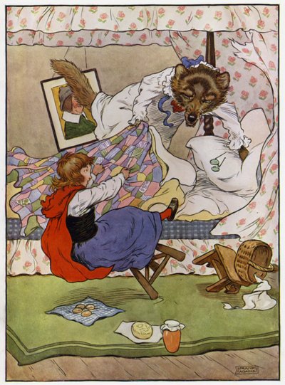 Little Red Riding Hood by Frank Adams