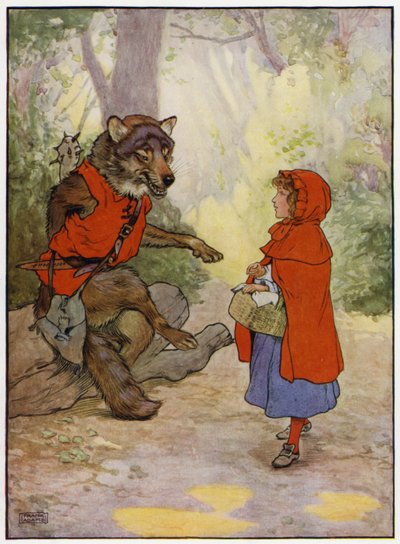 Little Red Riding Hood by Frank Adams