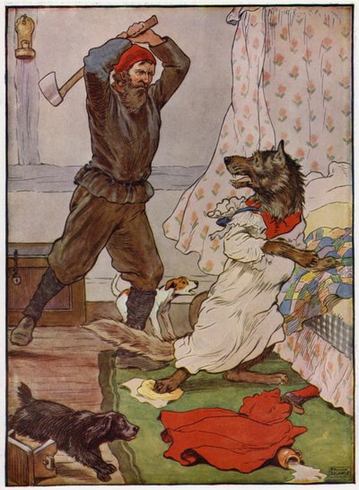 Little Red Riding Hood by Frank Adams