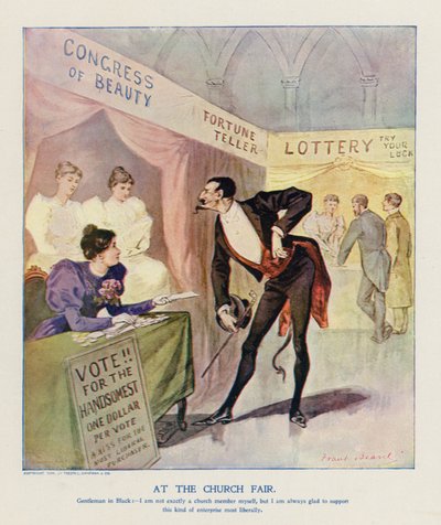 At the church fair by Frank Beard