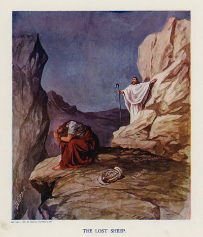 The lost sheep by Frank Beard