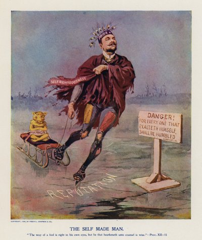 The self made man by Frank Beard