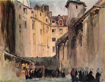 Church of St Julien-le-Pauvre, 1915 by Frank Brangwyn