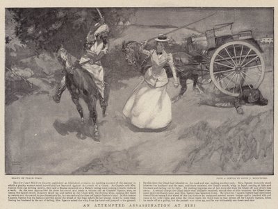 An Attempted Assassination at Sibi by Frank Craig