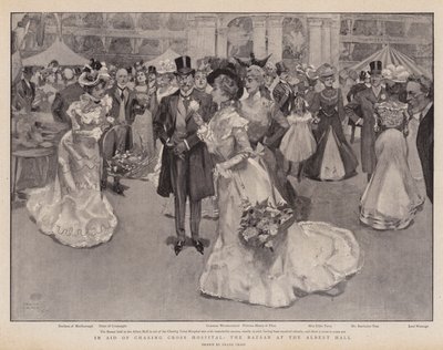 In Aid of Charing Cross Hospital, the Bazaar at the Albert Hall by Frank Craig