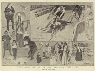 The Holiday Show at the Royal Aquarium, Westminster by Frank Craig