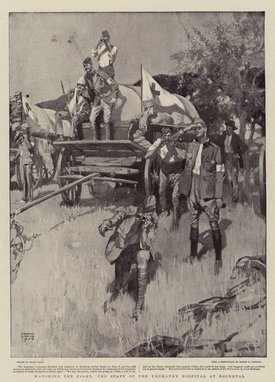 Watching the Fight, the Staff of the Yeomanry Hospital at Roodeval by Frank Craig