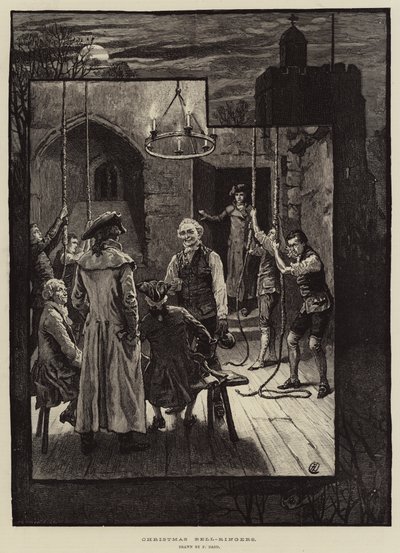 Christmas Bell-Ringers by Frank Dadd