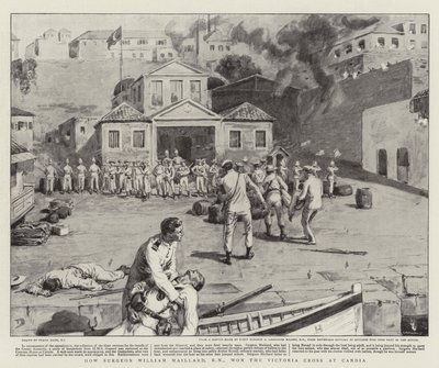 How Surgeon William Maillard, RN, Won the Victoria Cross at Candia by Frank Dadd