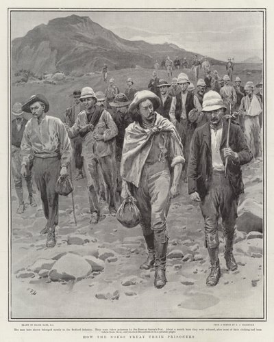 How the Boers Treat Their Prisoners by Frank Dadd