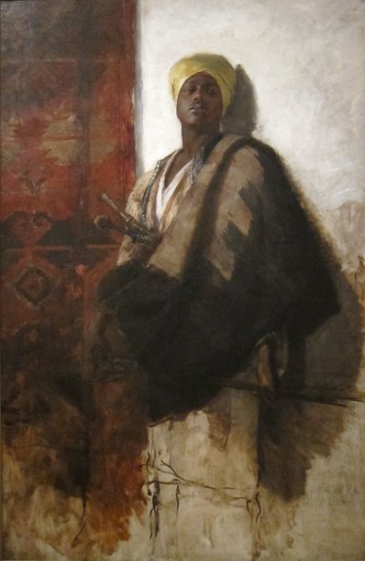 Guard of the Harem by Frank Duveneck