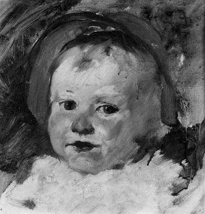 Head of a Child by Frank Duveneck