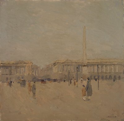 Place de la Concorde No. II by Frank Edwin Scott