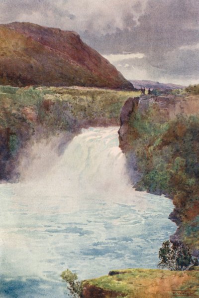 New Zealand: Huka Falls by Frank H Wright