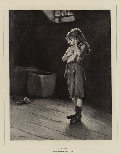 Alone by Frank Holl