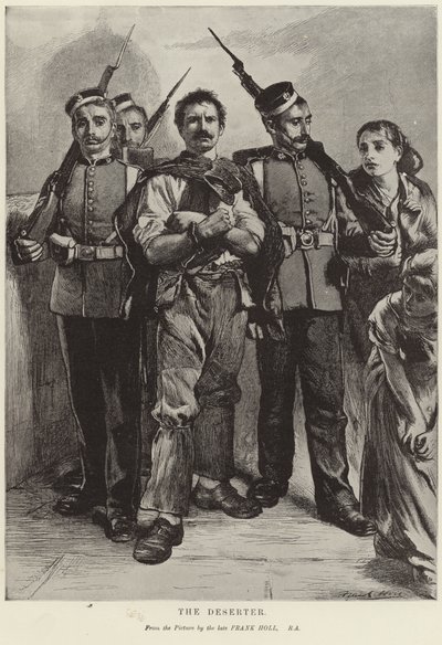 The Deserter by Frank Holl