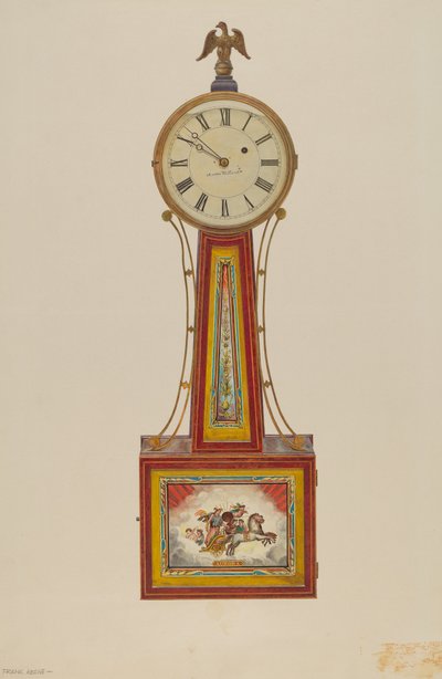 Banjo Clock, c.1939 by Frank M. Keane