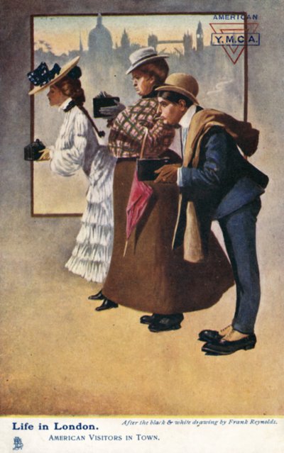 Life in London, American visitors in town by Frank Reynolds