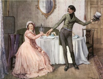 Mr. Jingle and the Spinster Aunt by Frank Reynolds