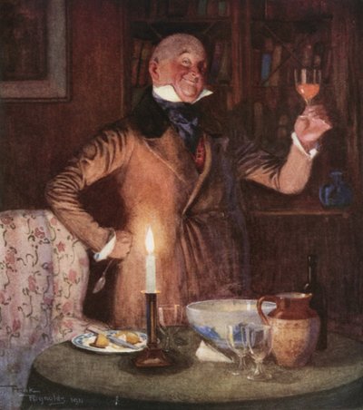 Mr. Micawber in His Element by Frank Reynolds