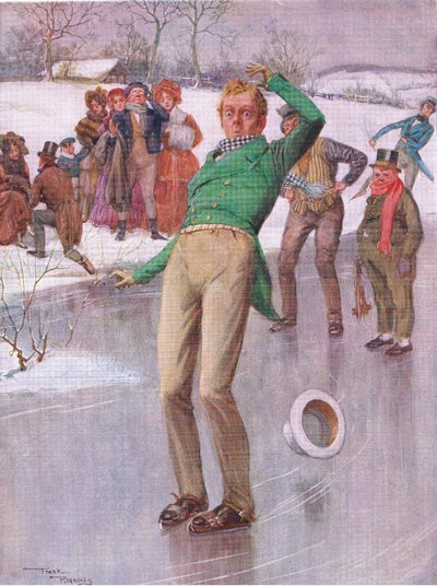 Mr Winkle on the ice by Frank Reynolds