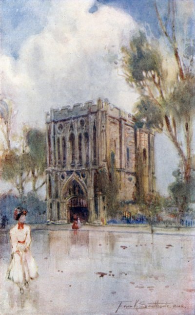 Abbey Gateway, Bury St Edmunds by Frank Southgate