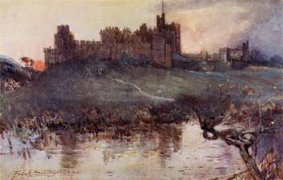 Alnwick Castle by Frank Southgate