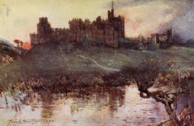 Alnwick Castle by Frank Southgate