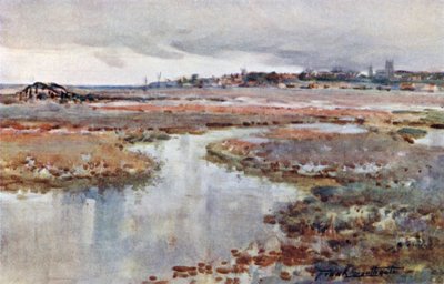 Blakeney, a Characteristic Landscape by Frank Southgate