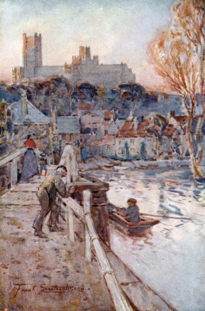 Ely at Eventide by Frank Southgate