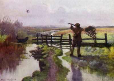 Norfolk Broads: An October Morning on the Marshes by Frank Southgate