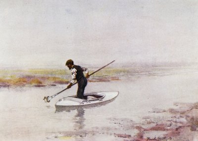 Norfolk Broads: Eel-Picking by Frank Southgate