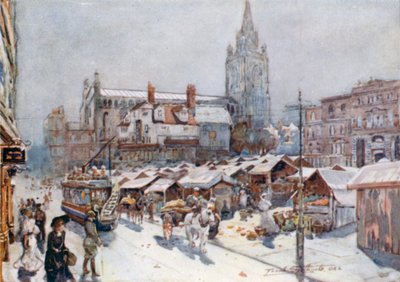 Norwich Market Place by Frank Southgate