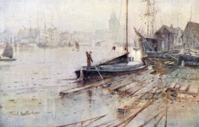 Yarmouth from Breydon by Frank Southgate